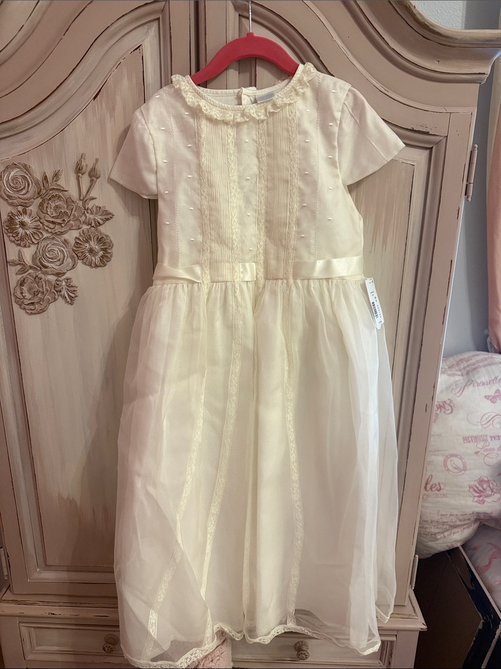 NWT Edgehill Collection Ivory Tulle dress